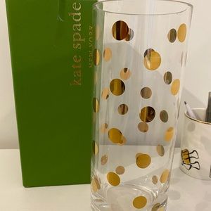 Kate Spade Pearl Place Cylinder Vase